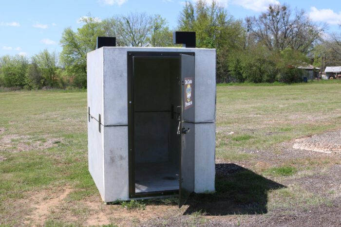 Above-Ground concrete Storm Shelter