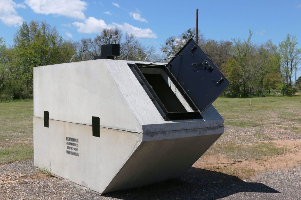 Above and In Ground Storm Shelters - Del Zotto Precast Concrete