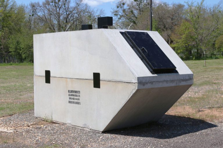 Above And In Ground Storm Shelters Del Zotto Precast Concrete   In Ground Storm Shelter Resized 768x512 