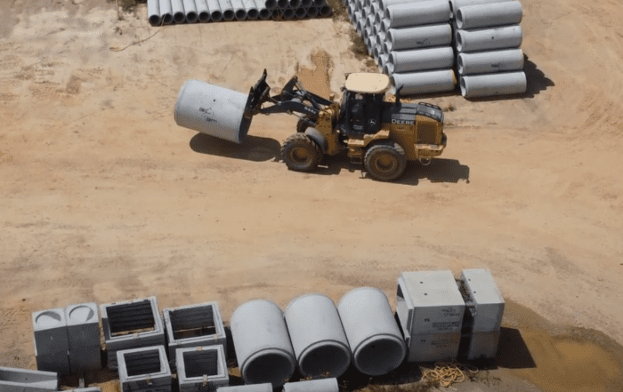 Manufacturing process of precast concrete