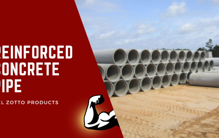 reinforced concrete pipe in drainage systems
