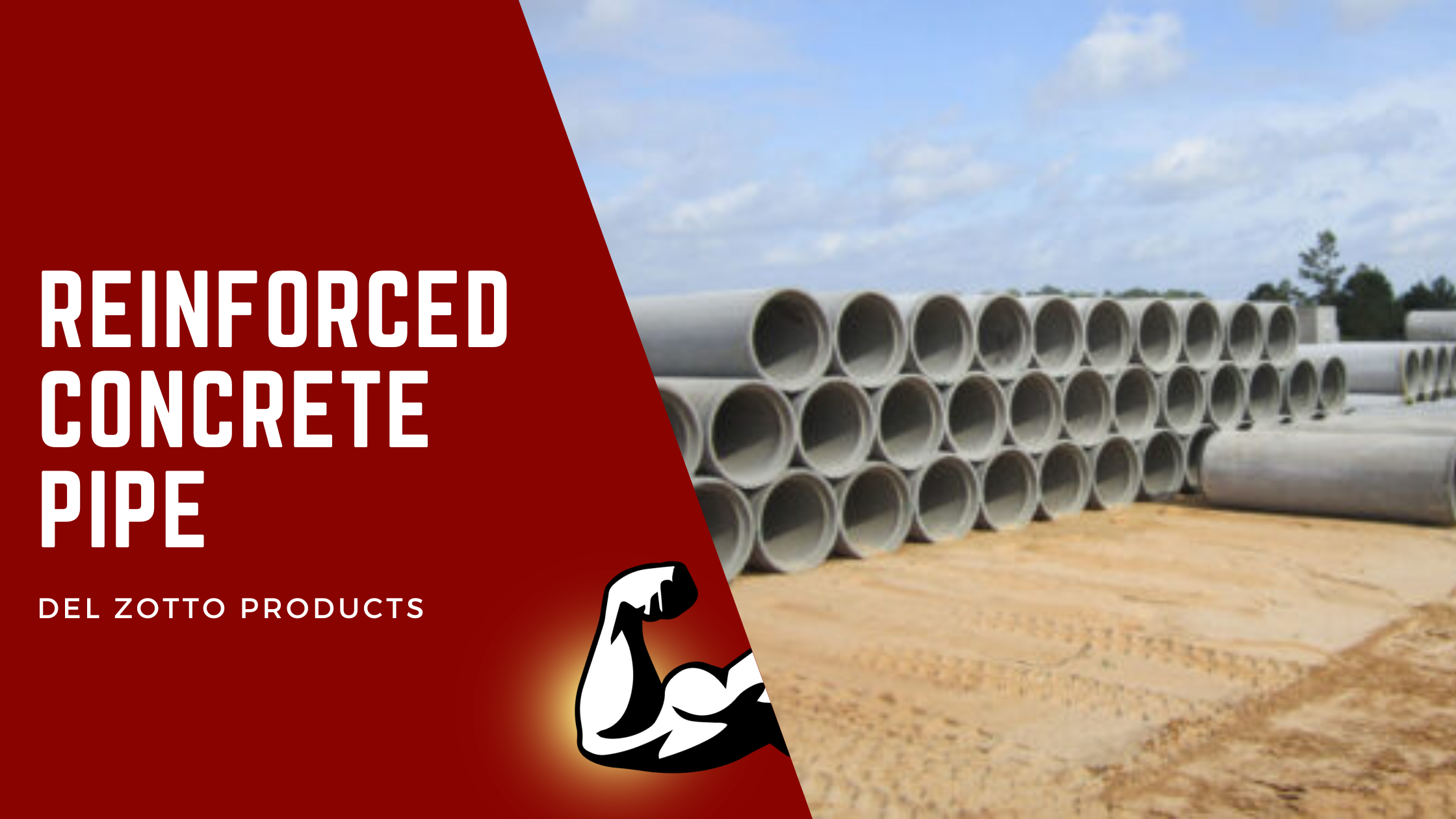 reinforced concrete pipe in drainage systems