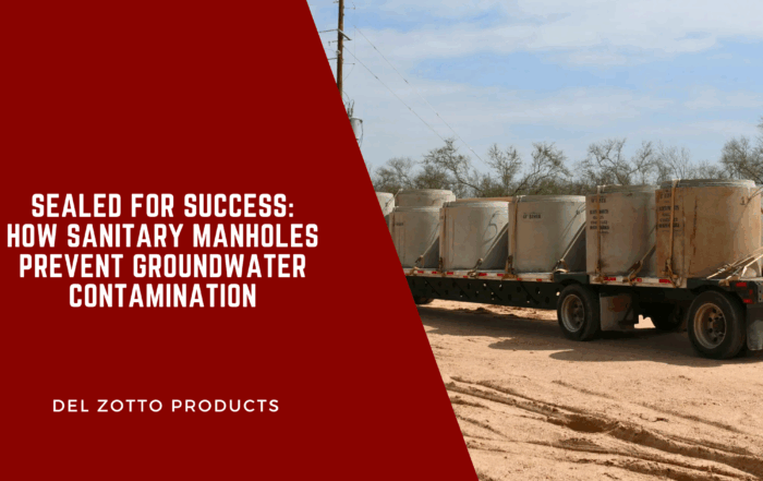 how sanitary manholes prevent groundwater contamination