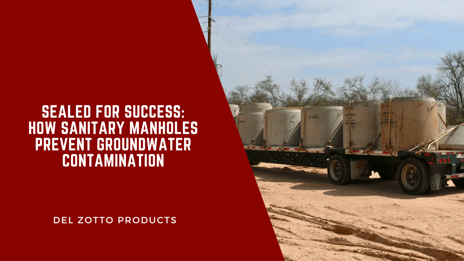 how sanitary manholes prevent groundwater contamination