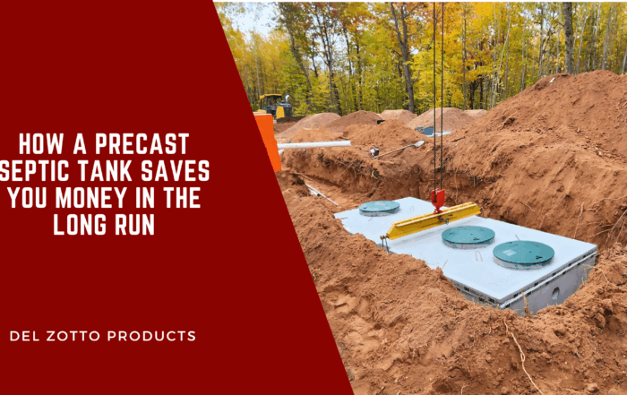 How a Precast Septic Tank Saves You Money In The Long Run