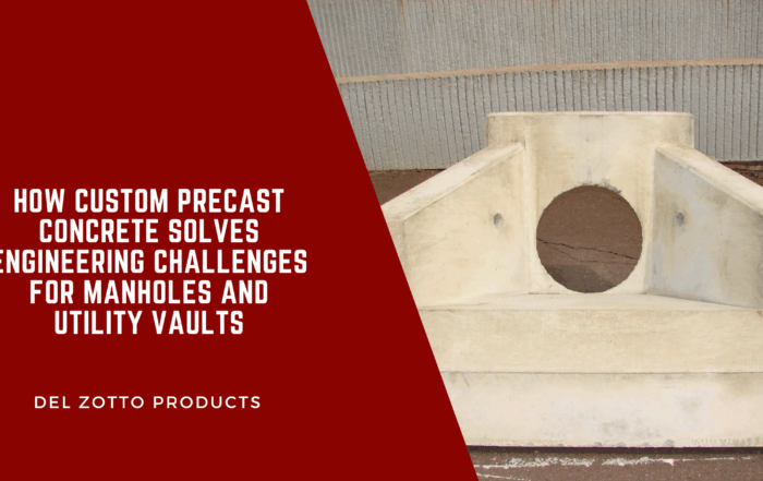 How Custom Precast Concrete Solves Engineering Challendes for Manhols and Utility Vaults